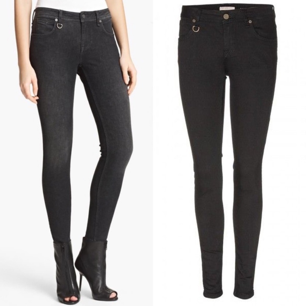 Burberry Black Skinny Women Jeans